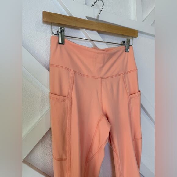 Free People Movement Wonderland Warmth Run Leggings Winter Melon Size Small - Picture 3 of 11